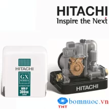 Máy bơm tăng áp tự động vuông Hitachi WM-P300GX2-SPV-WH 300 W