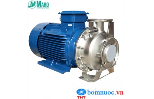 Máy bơm ly tâm trục ngang đầu inox Maro 3M50-125/3.0 4HP