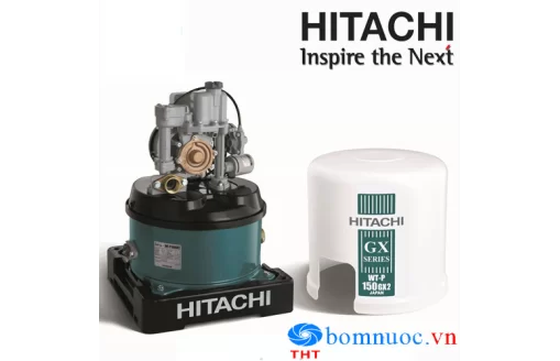 Máy bơm tăng áp tự động tròn Hitachi WT-P300GX2-SPV-MGN 300 W