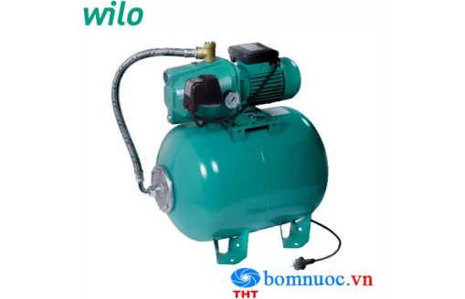 Máy bơm tăng áp Wilo INITIAL JET 4-4 + VESSEL-BOOST-18L-10B-HZ-M-G1” 0.75KW