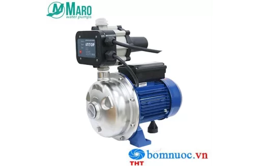 Máy bơm tăng áp điện tử Maro CDXM70/07 0.5HP và Cụm tăng áp INTOP PS-01