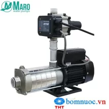 Máy bơm tăng áp điện tử Maro CM2-60 và CỤM TĂNG ÁP INTOP PS-01 1HP