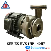 Máy bơm ly tâm công nghiệp đầu inox NTP TECO HVS380-12.2 205 3HP