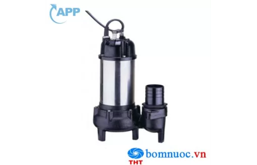 Máy bơm chìm nước thải APP BAV-550T 3/4HP 380V