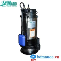 Máy bơm chìm nước thải sạch có phao Maro QDX15-10-0.75F 1HP 220V